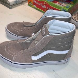 tan sk8 hi vans